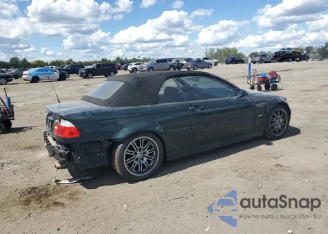 2004 BMW M3 from USA, damaged, VIN WBSBR93454PK04994